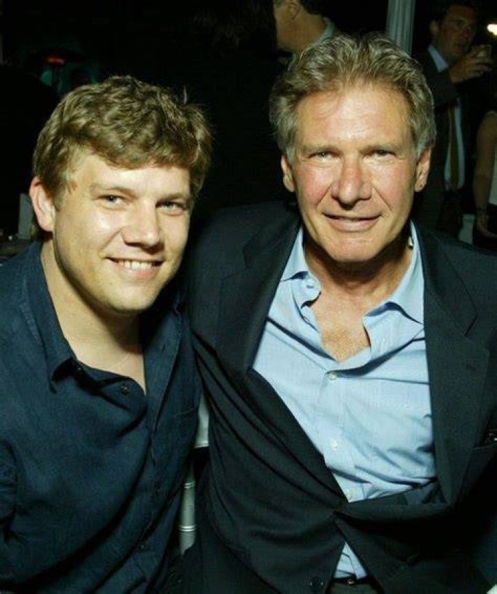 Harrison Ford with son Benjamin celebs and family Pinterest