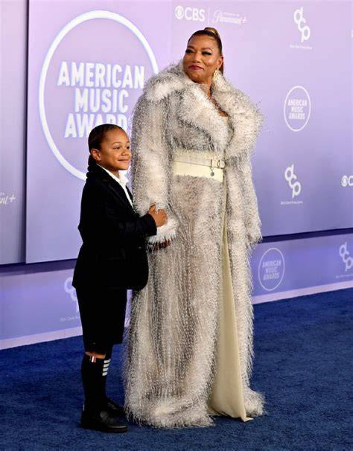 Queen Latifah & Son Rebel Seen In First Photos Hollywood Life